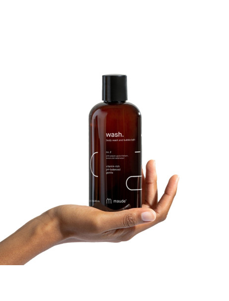 Maude Wash no.2 Pink Pepper & Gurjun Balsam Гель для душа и пена для ванны Аромат №2 розовый перец и бальзам гурджун