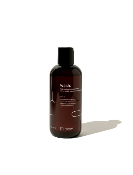 Maude Wash no.3 Eucalyptus and Sandalwood Гель для душа и пена для ванны Аромат №3 эвкалипт и сандаловое дерево