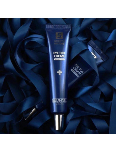 Medi-Peel 5 Growth Factors Eye Tox Cream Омолоджуючий ліфтинг-крем для повік з пептидним комплексом
