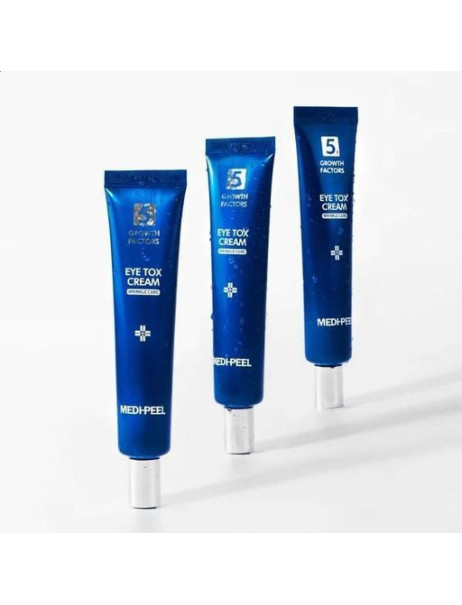 Medi-Peel 5 Growth Factors Eye Tox Cream Омолоджуючий ліфтинг-крем для повік з пептидним комплексом