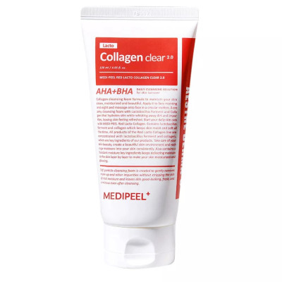 Medi-Peel Red Lacto Collagen Clear 2.0 Пенка для умывания с коллагеном