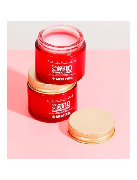 Medi-Peel Collagen Super10 Sleeping Cream Омолоджувальний нічний крем для обличчя з колагеном