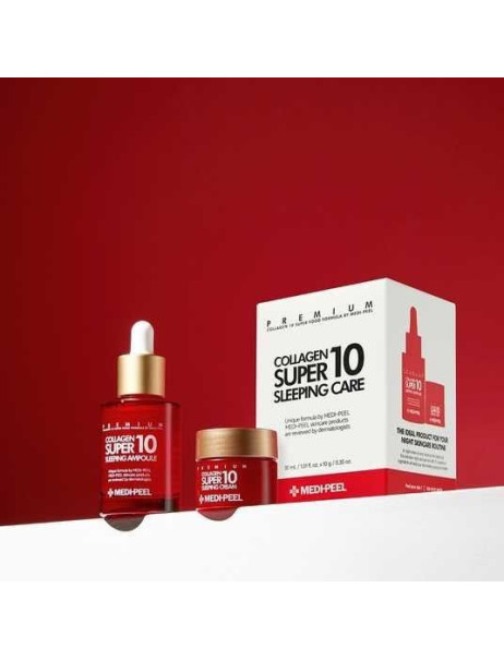 Medi-Peel Collagen Super10 Sleeping Cream Омолоджувальний нічний крем для обличчя з колагеном