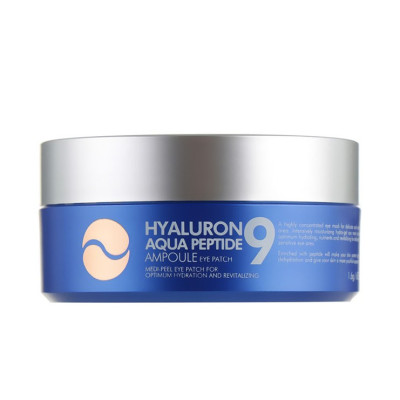 Medi-Peel Hyaluron Aqua Peptide 9 Ampoule Eye Patch Зволожуючі гідрогелеві патчі з пептидами