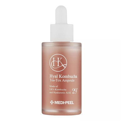 Medi-Peel Hyal Kombucha Tea Tox Ampoule Антиоксидантна омолоджуюча сироватка з комбучею