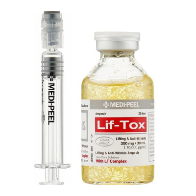 Medi-Peel Lif-Tox Ampoule  Ліфтинг-сироватка для обличчя із золотом та прополісом