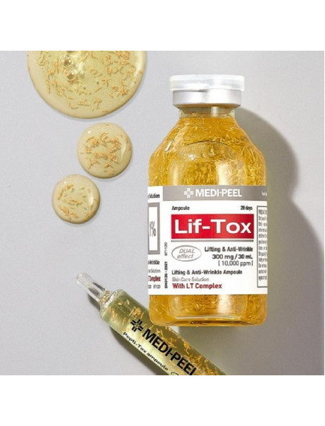 Medi-Peel Lif-Tox Ampoule Ліфтинг-сироватка для обличчя із золотом та прополісом