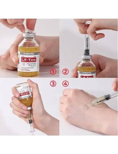 Medi-Peel Lif-Tox Ampoule Ліфтинг-сироватка для обличчя із золотом та прополісом