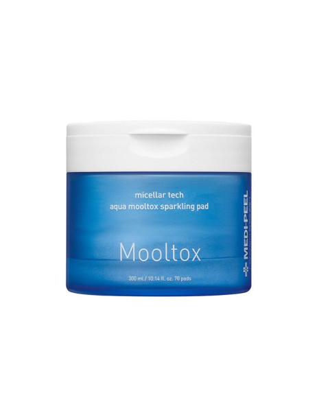 Medi-Peel Aqua Mooltox Sparkling Pad Пілінг-педи для обличчя для зволоження та очищення шкіри
