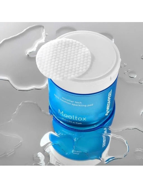 Medi-Peel Aqua Mooltox Sparkling Pad Пілінг-педи для обличчя для зволоження та очищення шкіри