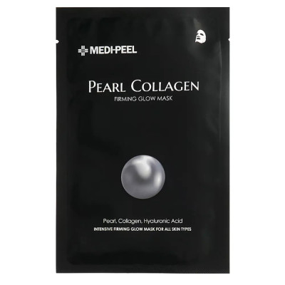 Medi-Peel Pearl Collagen Mask Разглаживающая маска с жемчужинами и коллагеном