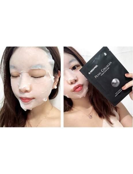 Medi-Peel Pearl Collagen Mask Розгладжувальна маска з перлинами та колагеном