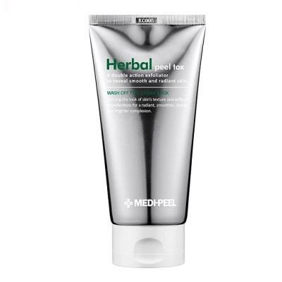 Medi-Peel Herbal Peel Tox Wash Off Type Cream Mask Очищаюча пілінг-маска з ефектом детокса