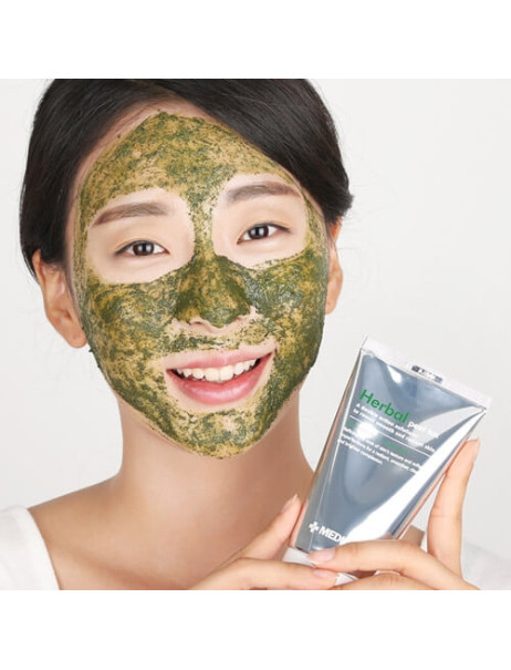 Medi-Peel Herbal Peel Tox Wash Off Type Cream Mask Очищаюча пілінг-маска з ефектом детокса