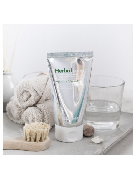 Medi-Peel Herbal Peel Tox Wash Off Type Cream Mask Очищаюча пілінг-маска з ефектом детокса