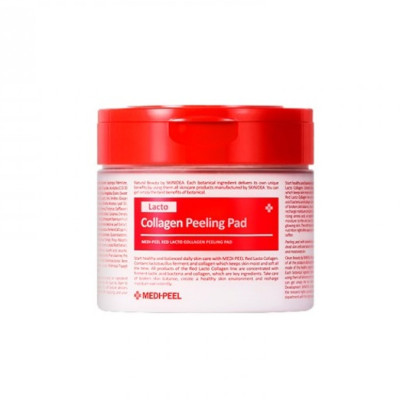 Medi-Peel Red Lacto Collagen Peeling Pad Пилинг-пэды с лактобактериями