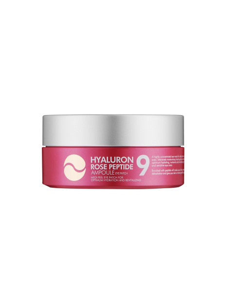 Medi-Peel Hyaluron Rose Peptide 9 Ampoule Eye Patch Гідрогелеві патчі з екстрактом троянди і пептидами