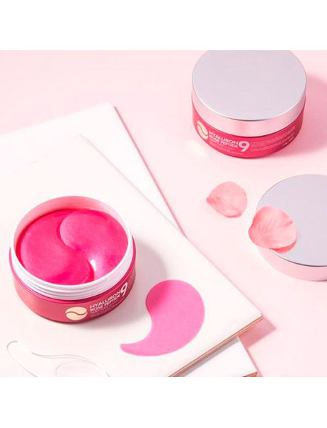 Medi-Peel Hyaluron Rose Peptide 9 Ampoule Eye Patch Гідрогелеві патчі з екстрактом троянди і пептидами