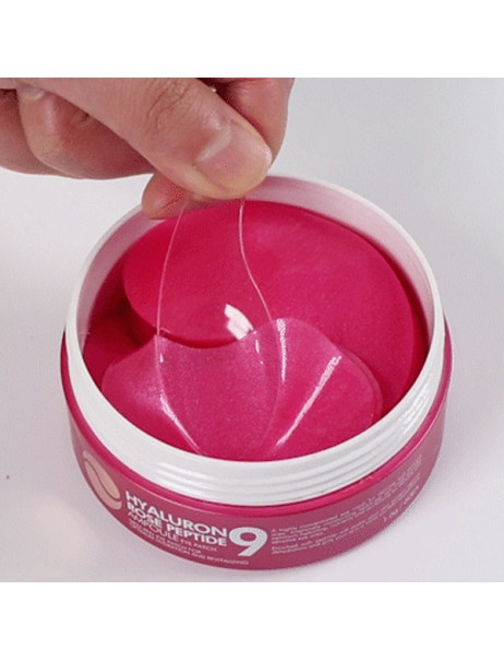 Medi-Peel Hyaluron Rose Peptide 9 Ampoule Eye Patch Гідрогелеві патчі з екстрактом троянди і пептидами