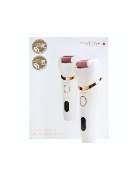 Medica+ BodyControl 4v1 (Japan) Электрическая роликовая пилка-пемза 4в1