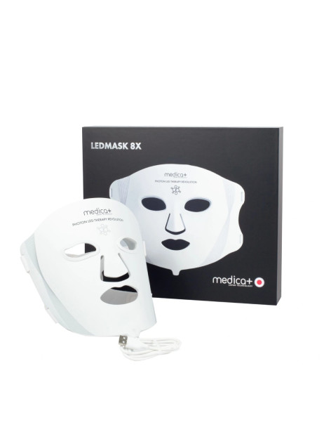 Medica+ LEDMask 8X (Japan) Професійна LED-маска для світлотерапії