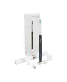 Medica+ Lux 10ХN Aluminum Portable Grey (Japan) Відбілювальна звукова зубна щітка - Написати відгук