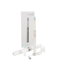 Medica+ Lux 10ХN Aluminum Portable Silver (Japan) Відбілювальна звукова зубна щітка - Написати відгук