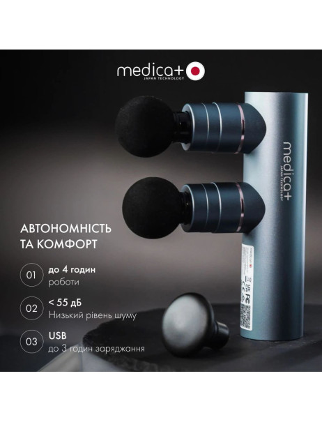 Medica+ MassHand Pro 2X Перкусійний масажер
