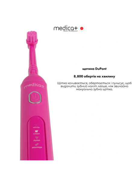 Medica+ ProBrush XO Carbon Soft Touch (Fuchsia) Электрическая зубная щетка