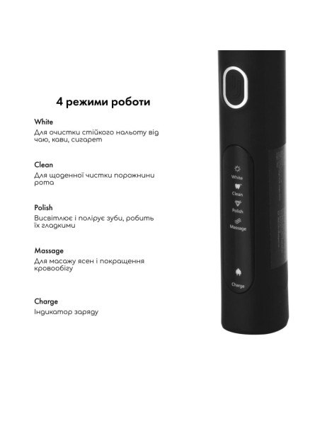 Medica+ ProBrush XO Carbon Soft Touch (Black) Електрична зубна щітка