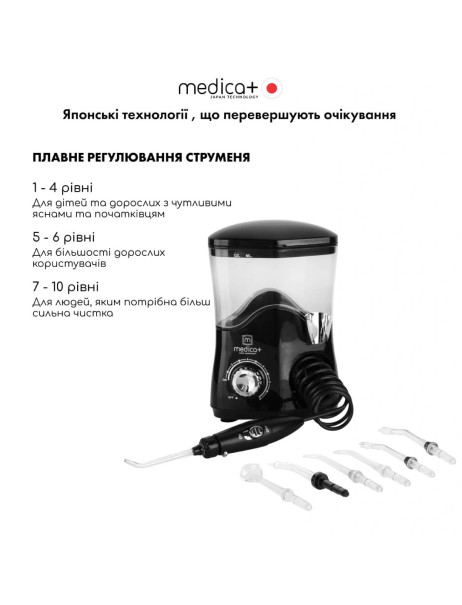 Medica+ ProWater Station 7.0 BL (Japan) Стаціонарний іригатор