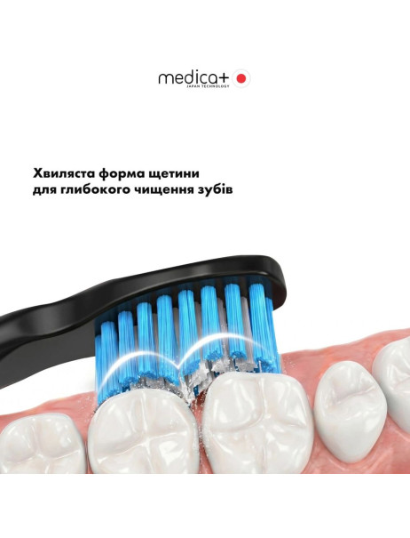 Medica+ Probrush 8.0 Black Ультразвукова зубна щітка