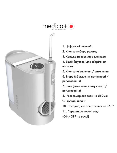 Medica+ Prowater Station 8.0 Silver Стаціонарний іригатор