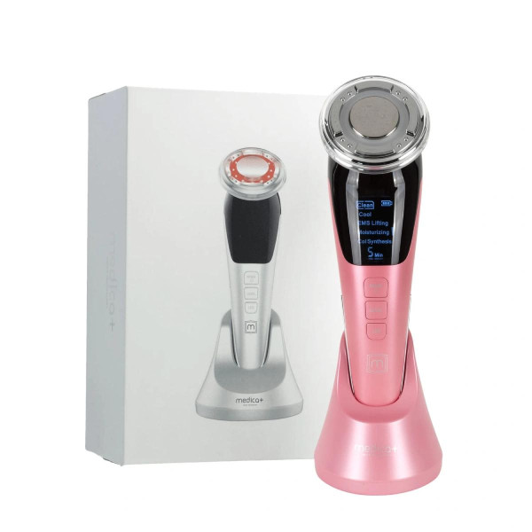 Medica+ Skin Lifting 7.0 Pink EMS, LED (Japan) Мікрострумовий ліфтинг-масажер для обличчя