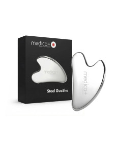 Medica+ Steel GuaSha Сталевий скребок гуаша для моделювання овалу обличчя - Написати відгук