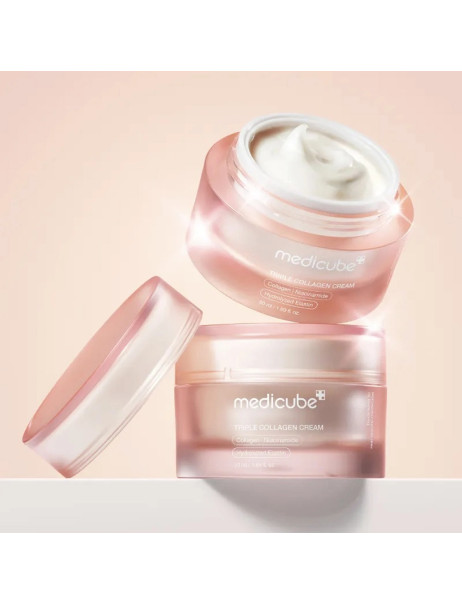 Medicube Triple Collagen Cream 4.0 Увлажняющий крем с коллагеном и гиалуроновой кислотой