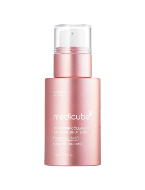 Medicube PDNR Pink Collagen Exosome Shot 2000 Сироватка з полінуклеотидами, екзосомами та спікулами