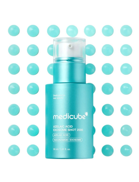 Medicube Azelaic Acid Exosome Shot 2000Сыворотка с азелаиновой кислотой, экзосомами и спикулами