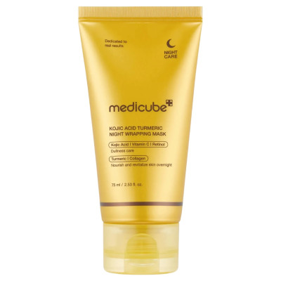 Medicube Kojic Acid Turmeric Night Wrapping Mask Ночная маска с койевой кислотой и куркумой