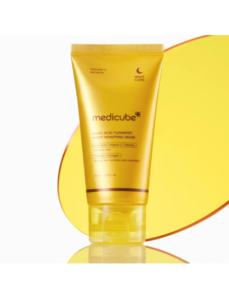 Medicube Kojic Acid Turmeric Night Wrapping Mask Ночная маска с койевой кислотой и куркумой