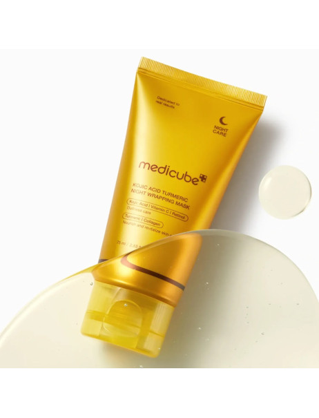 Medicube Kojic Acid Turmeric Night Wrapping Mask Ночная маска с койевой кислотой и куркумой