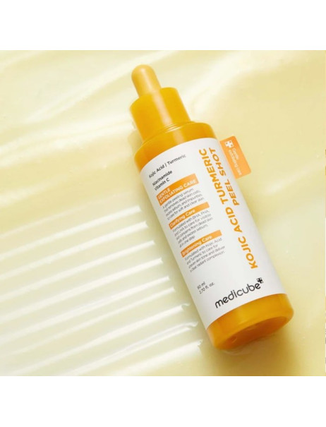 Medicube Kojic Acid Turmeric Peel Shot Освітлювальний пілінг з коєвою кислотою та куркумою