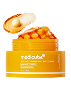 Medicube Kojic Acid Turmeric Vita Capsule Cream Освітлювальний капсульний крем з коєвою кислотою та куркумою - Написати відгук
