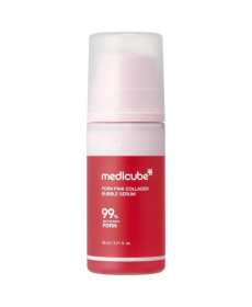Medicube PDRN Pink Collagen Bubble Serum Відновлювальна бульбашкова сироватка з полінуклеотидами та колагеном - Написати відгук