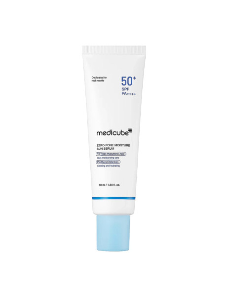 Medicube Zero Pore Hydrating Sun Serum SPF50+ Увлажняющая солнцезащитная сыворотка для лица