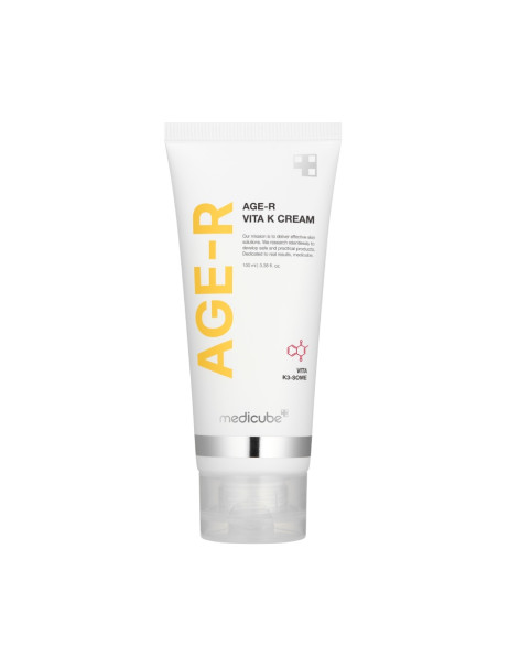 Medicube AGE-R Vita K Cream Зволожувальний антивіковий крем для обличчя та тіла з вітаміном К