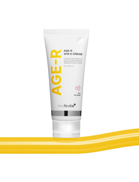 Medicube AGE-R Vita K Cream Зволожувальний антивіковий крем для обличчя та тіла з вітаміном К
