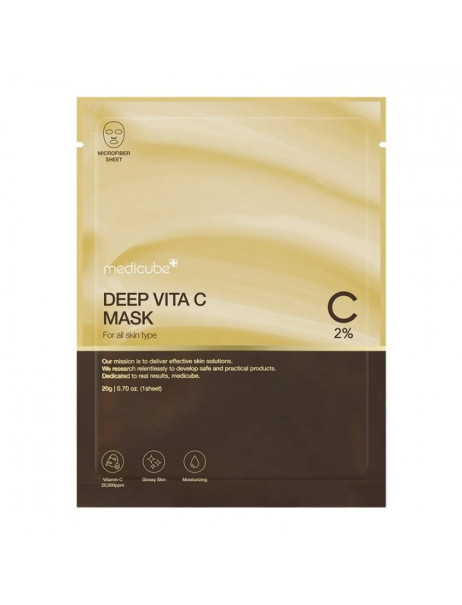 Medicube Deep Vita C Mask Осветляющая маска с витамином С