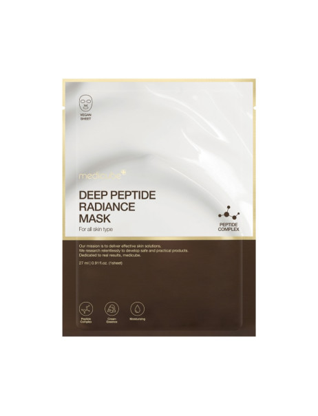 Medicube Deep Peptide Radiance Mask Регенеруюча кремова маска з пептидами