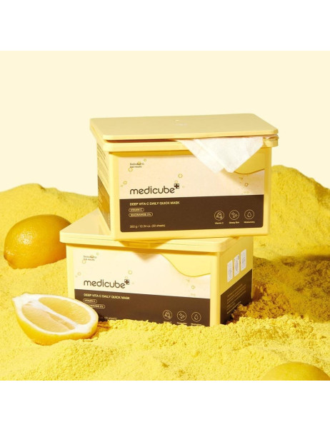 Medicube Deep Vita C Daily Quick Mask Набор ежедневных масок для быстрого восстановления